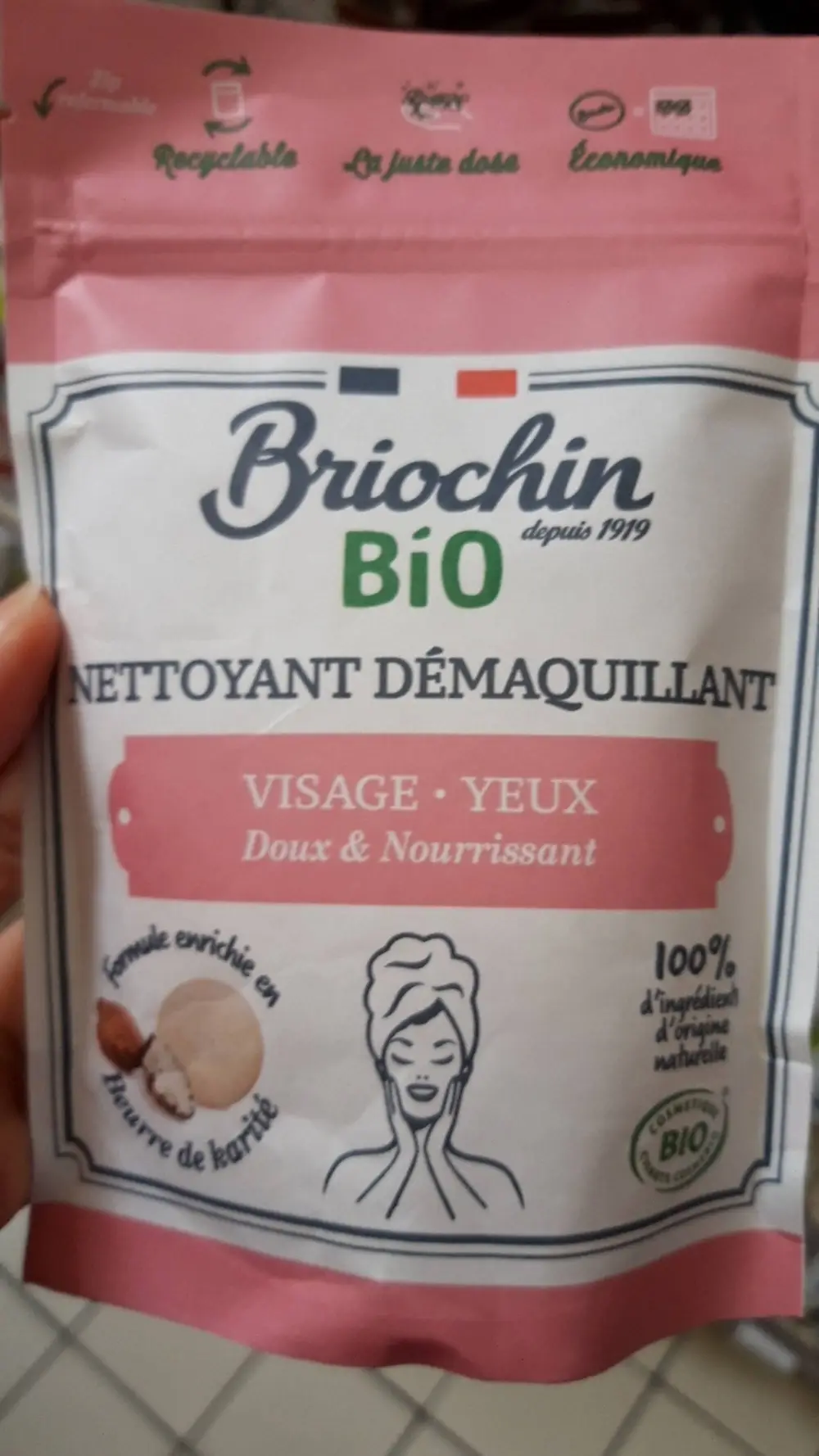 BRIOCHIN - Nettoyant démaquillant visage & yeux