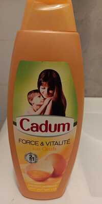 CADUM - Force & Vitalité aux Oeufs - Shampooing 2 en 1