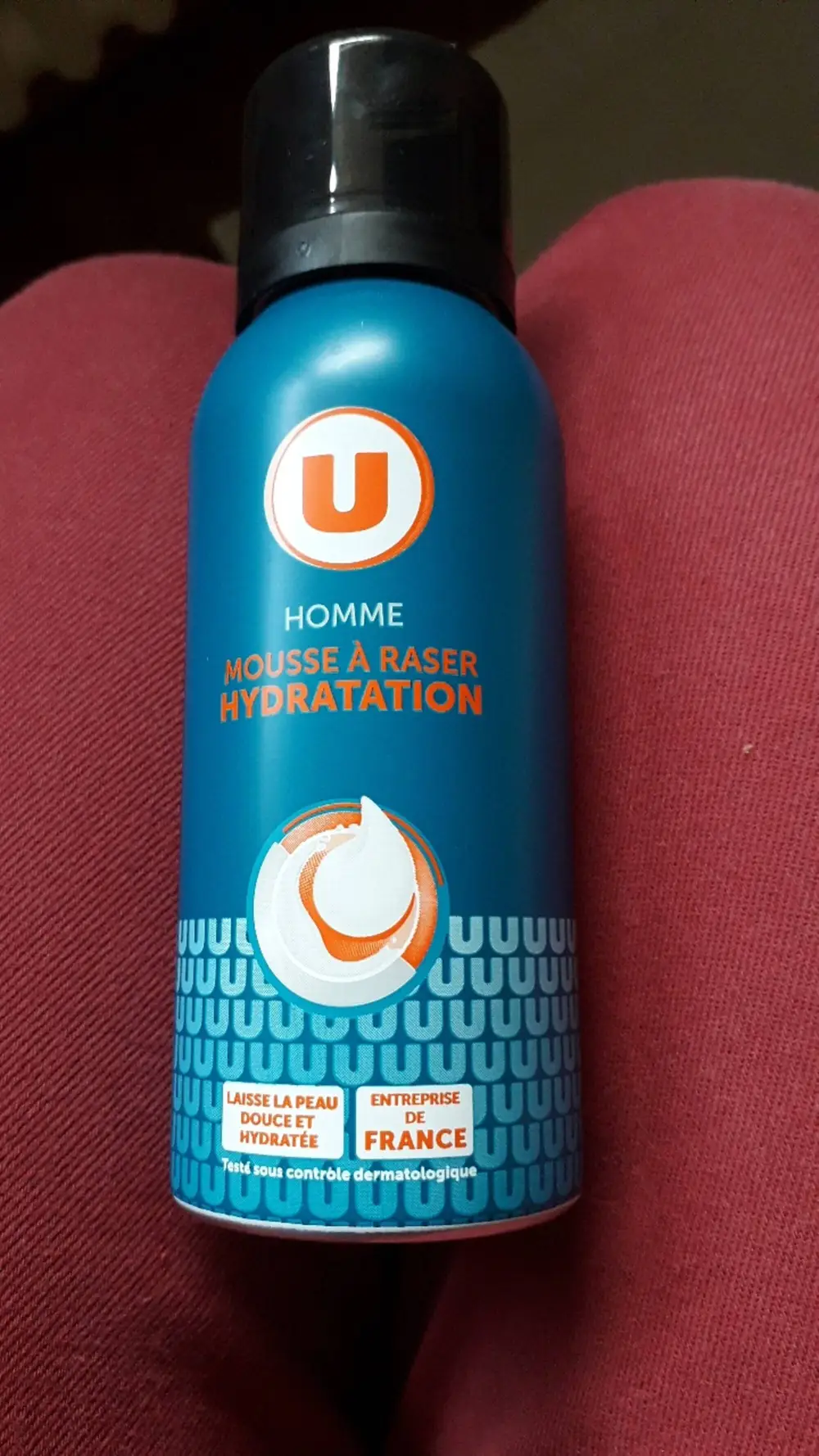 U - Homme - Mousse à raser hydratation