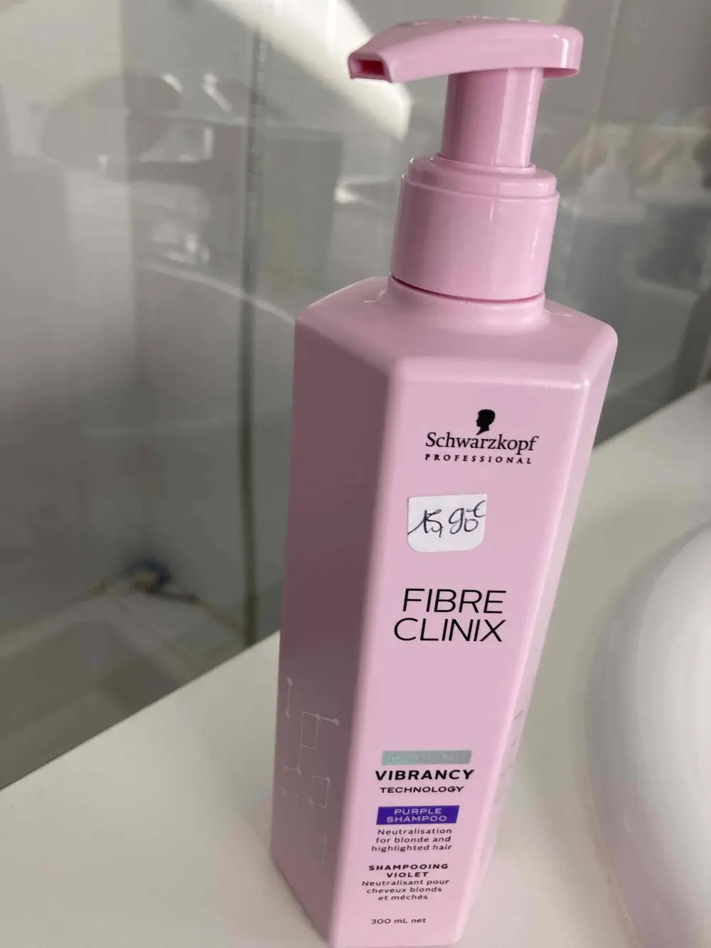 SCHWARZKOPF - Fibre clinix - Vibrancy Shampooing violet