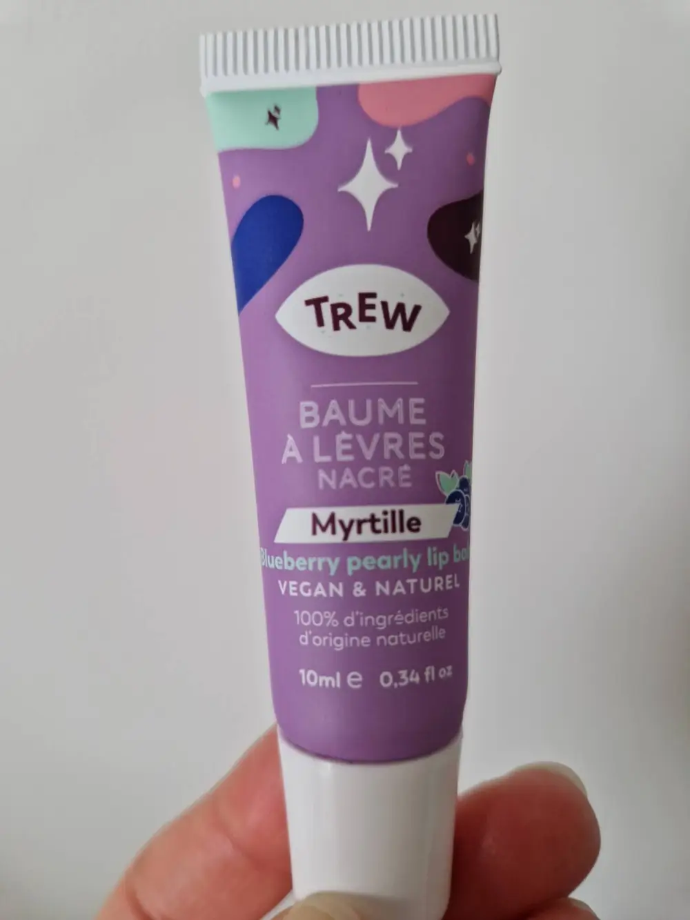 TREW - Myrtille - Baume à lèvres nacré