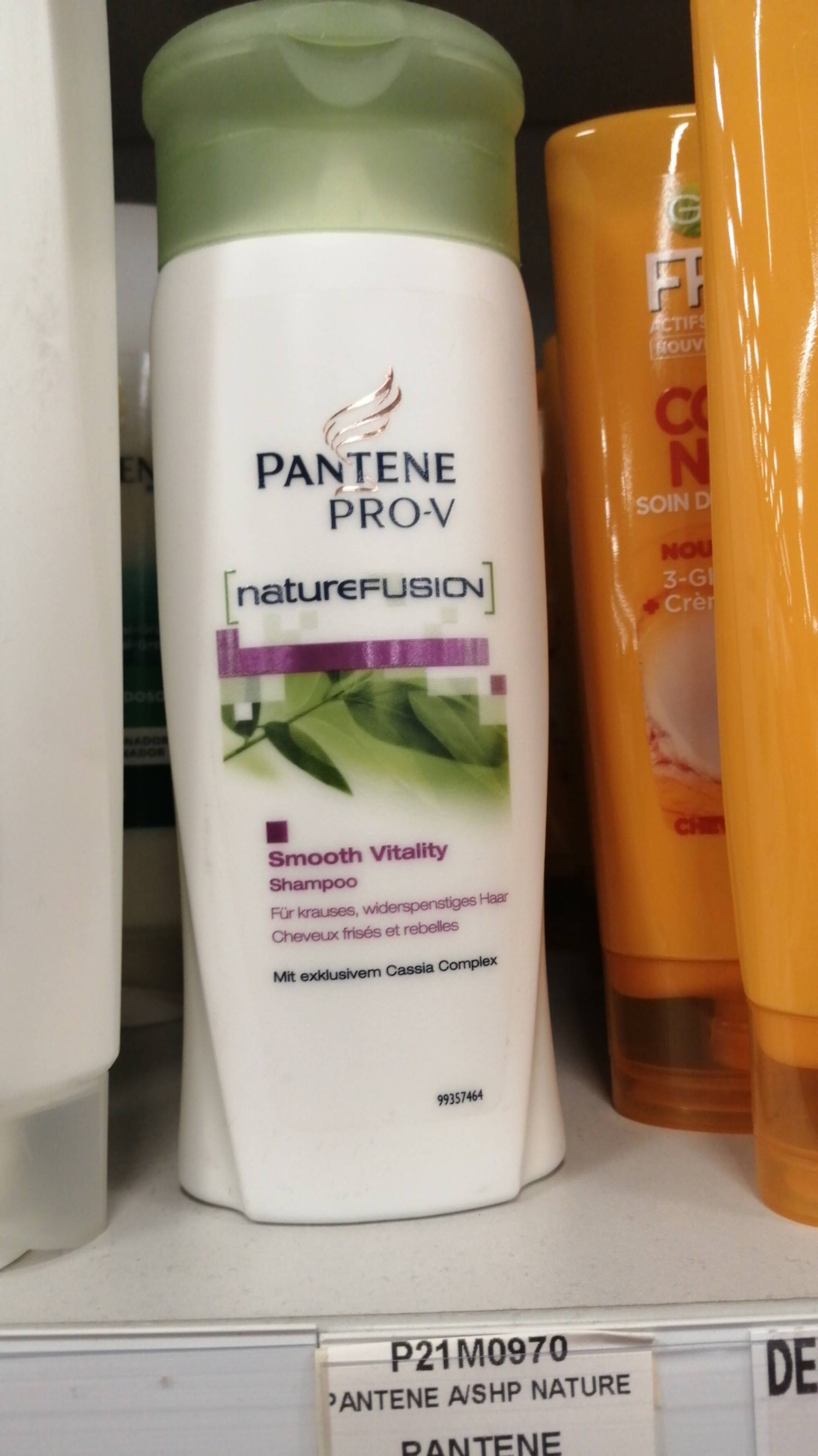 PANTENE - Naturefusion - Smooth vitality shampoo