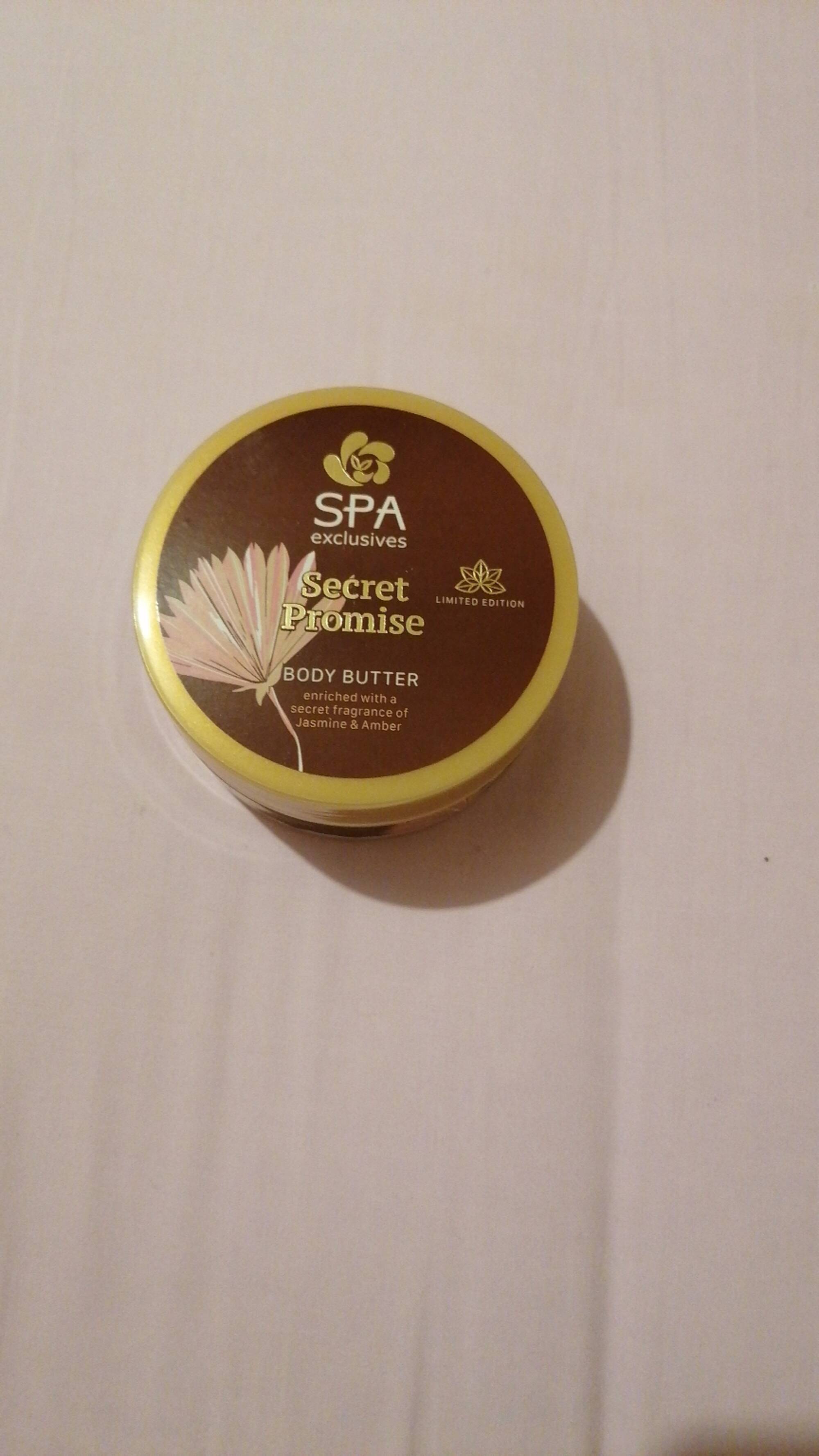 SPA EXCLUSIVES - Secret promise - Body butter