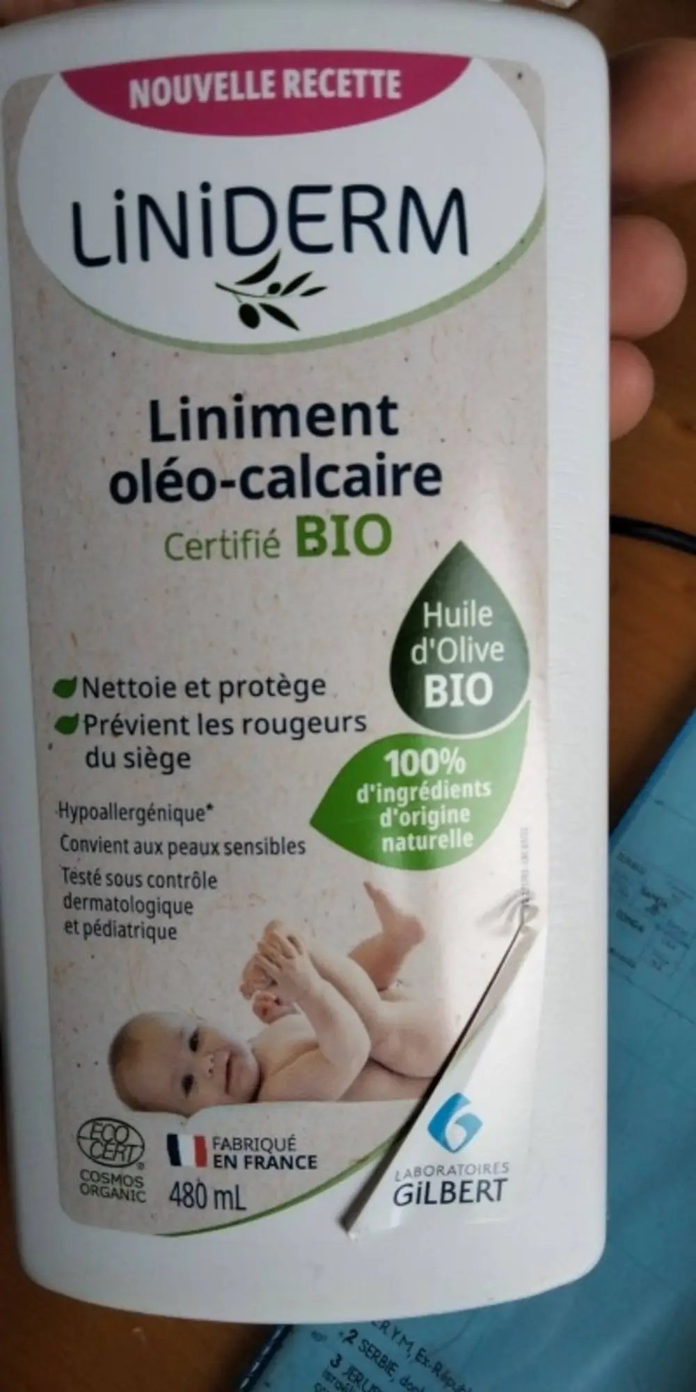 LINIDERM - Liniment oléo-calcaire