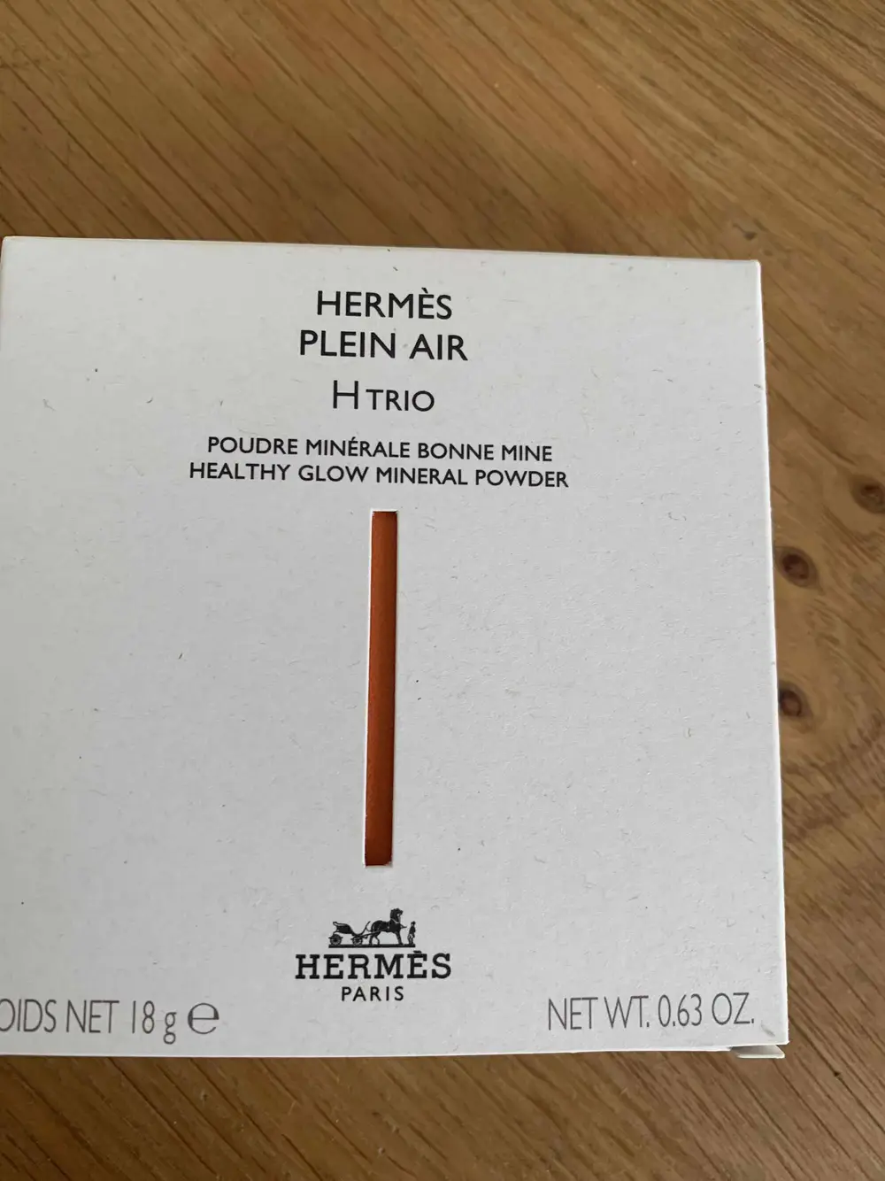 HERMES - Plein air H Trio - Poudre minérale bonne mine