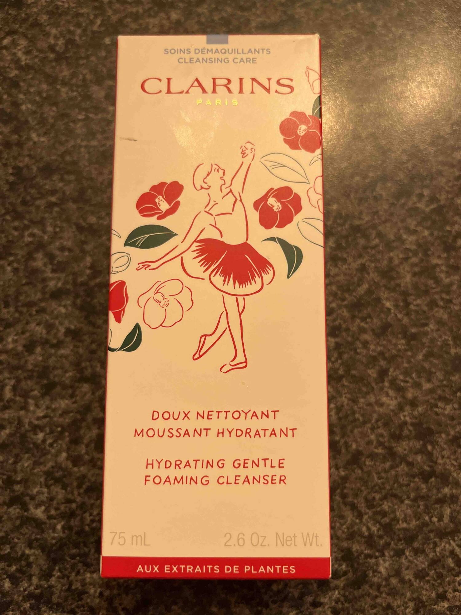 CLARINS - Doux nettoyant moussant hydratant 