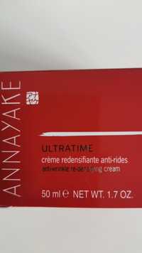 ANNAYAKE - Ultratime - Crème redensifiante anti-rides
