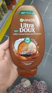 GARNIER - Ultra doux - Après-shampooing disciplinant huile de coco