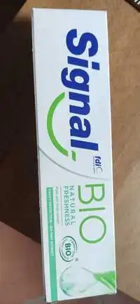 SIGNAL - Dentifrice bio natural freshness 