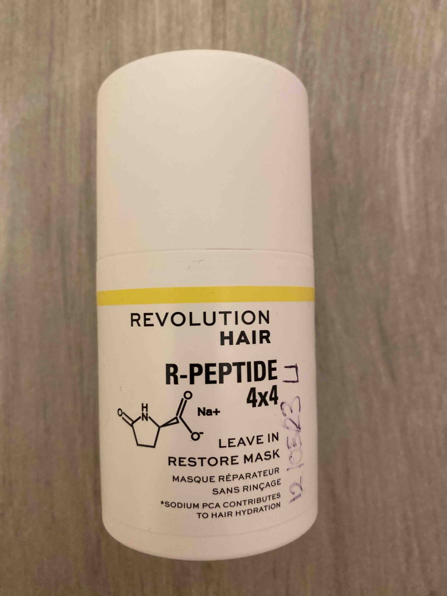 REVOLUTION BEAUTY - R-peptide 4x4 - Masque réparateur sans rinçage
