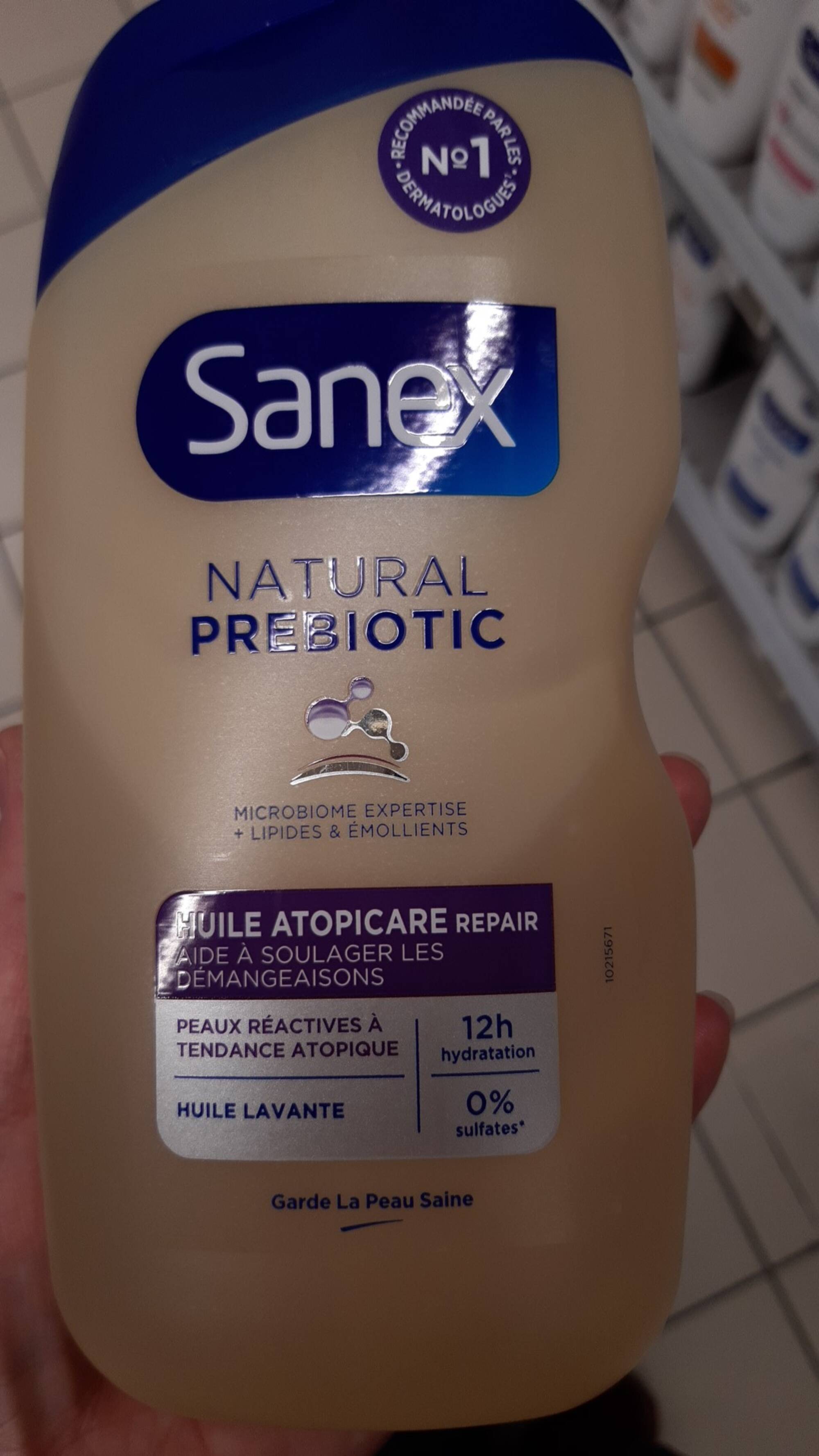 SANEX - Natural prebiotic - Huile lavante