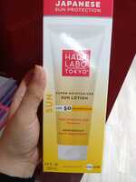 HADA LABO - Super moisturizer sun lotion spf 50