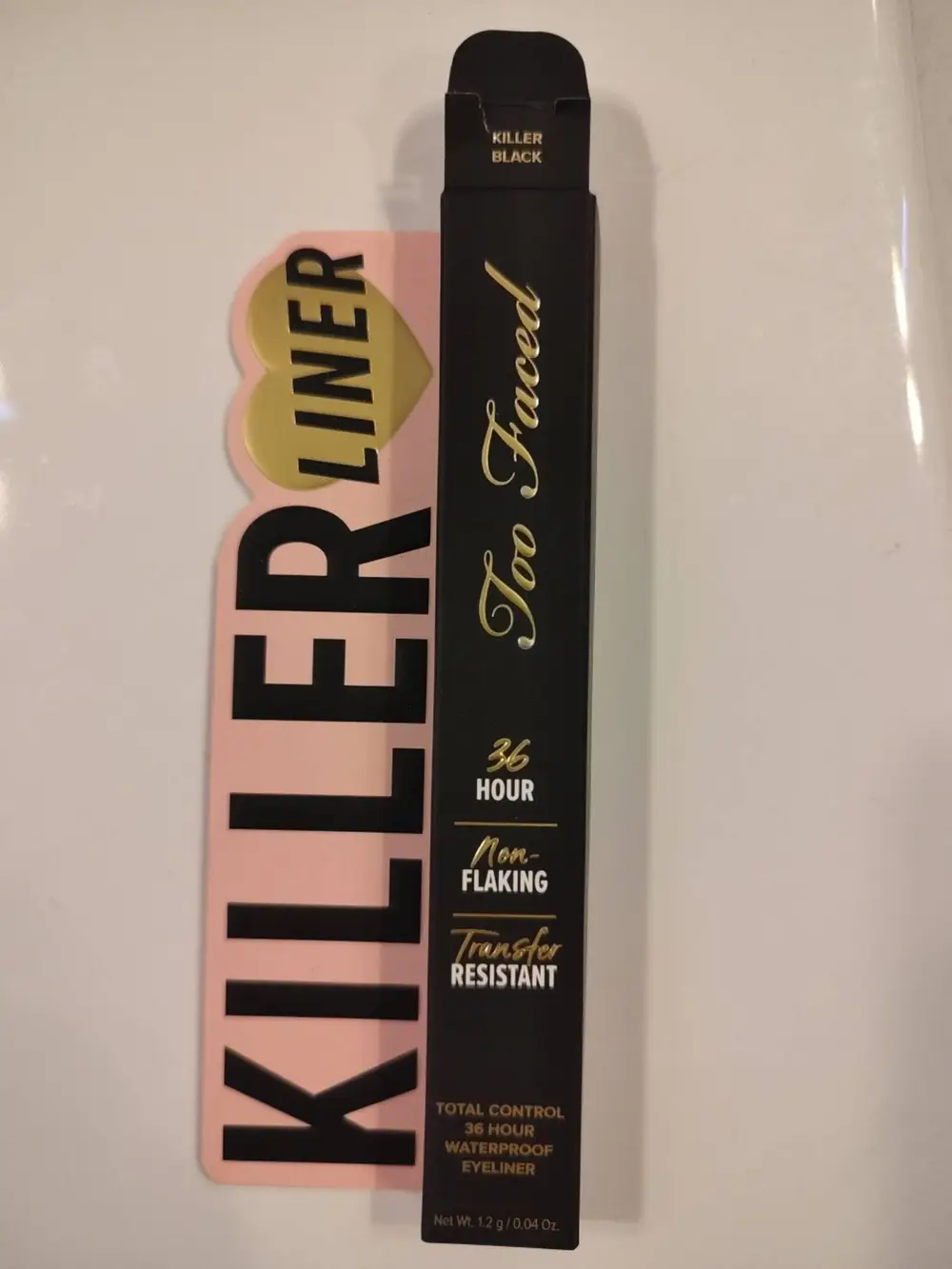 TOO FACED - Waterproof eyeliner killer black