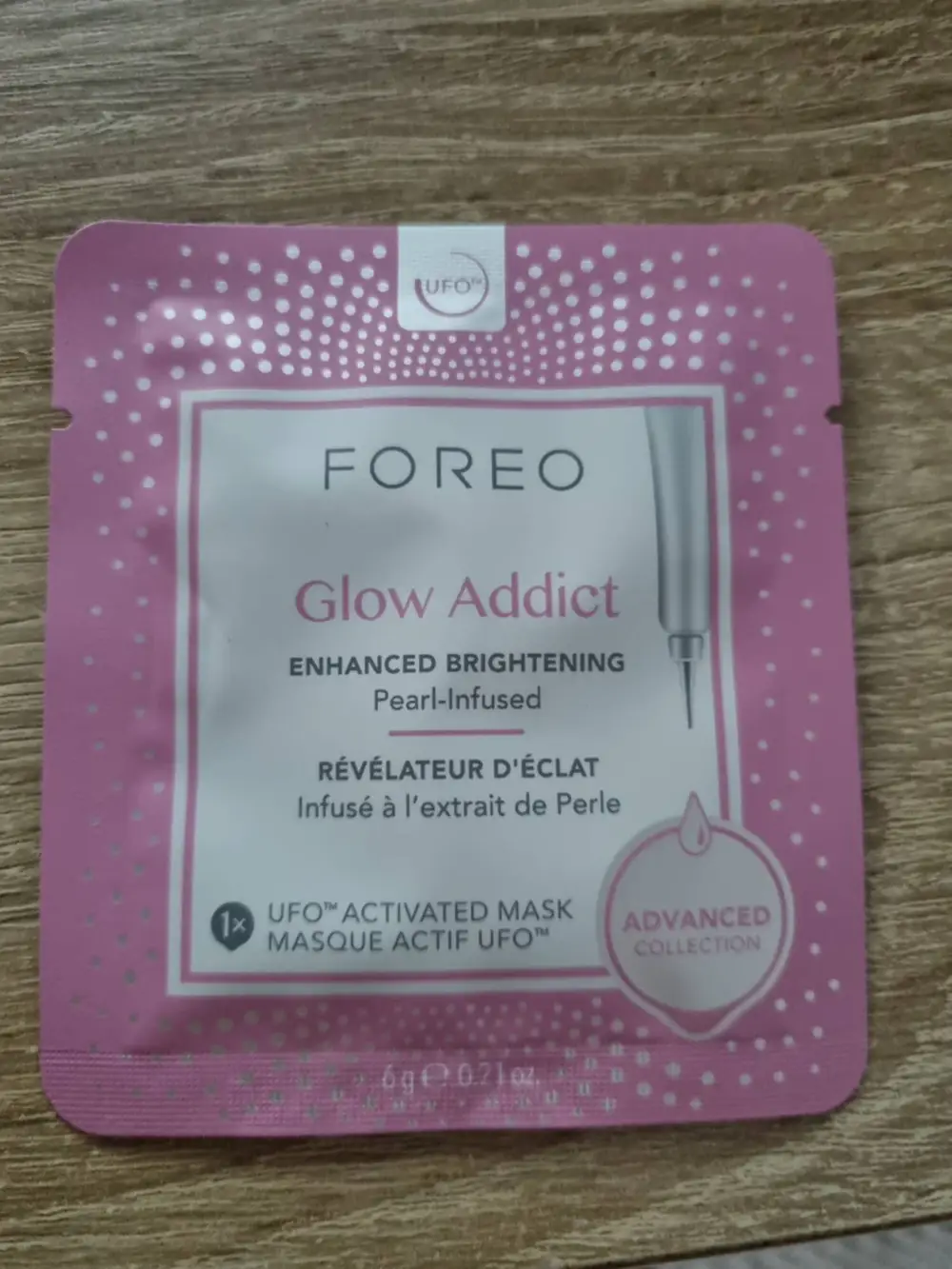 FOREO - Glow addict - Masque actif UFO révélateur d'éclat