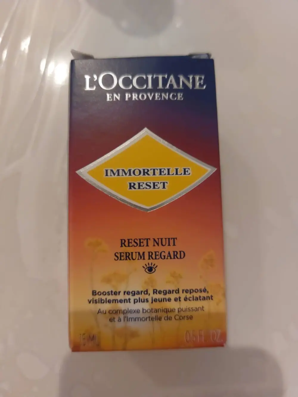 L'OCCITANE - Immortelle reset - Reset nuit sérum regard