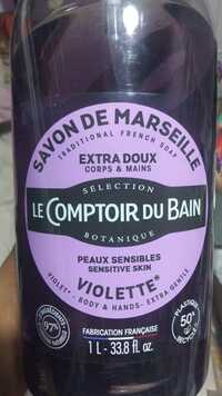 LE COMPTOIR DU BAIN - Violette - Savon de Marseille extra doux