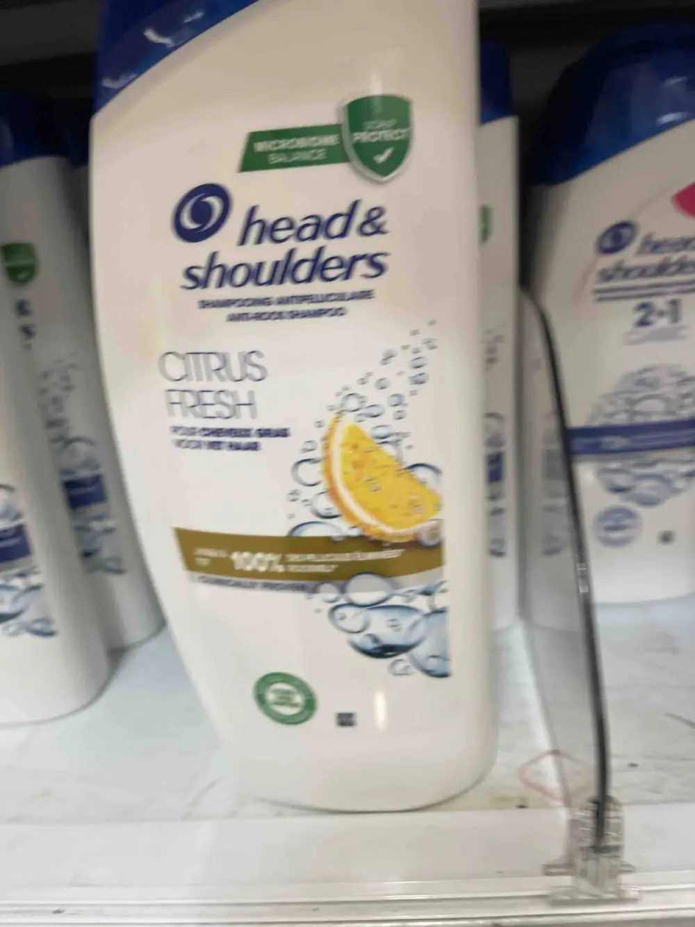 HEAD & SHOULDERS - Citrus fresh - Shampooing antipelliculaire