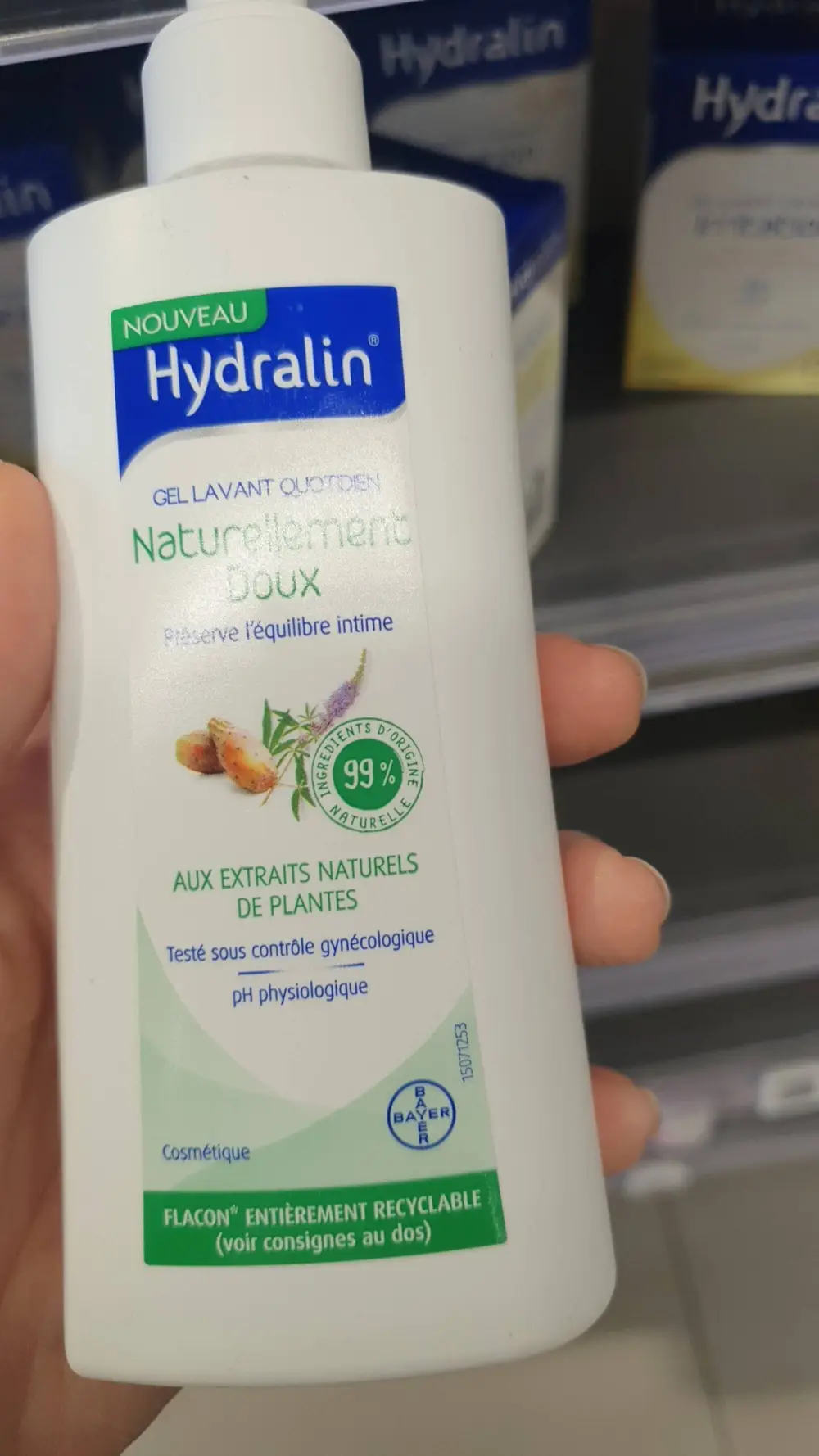 HYDRALIN - Gel lavant naturellement doux