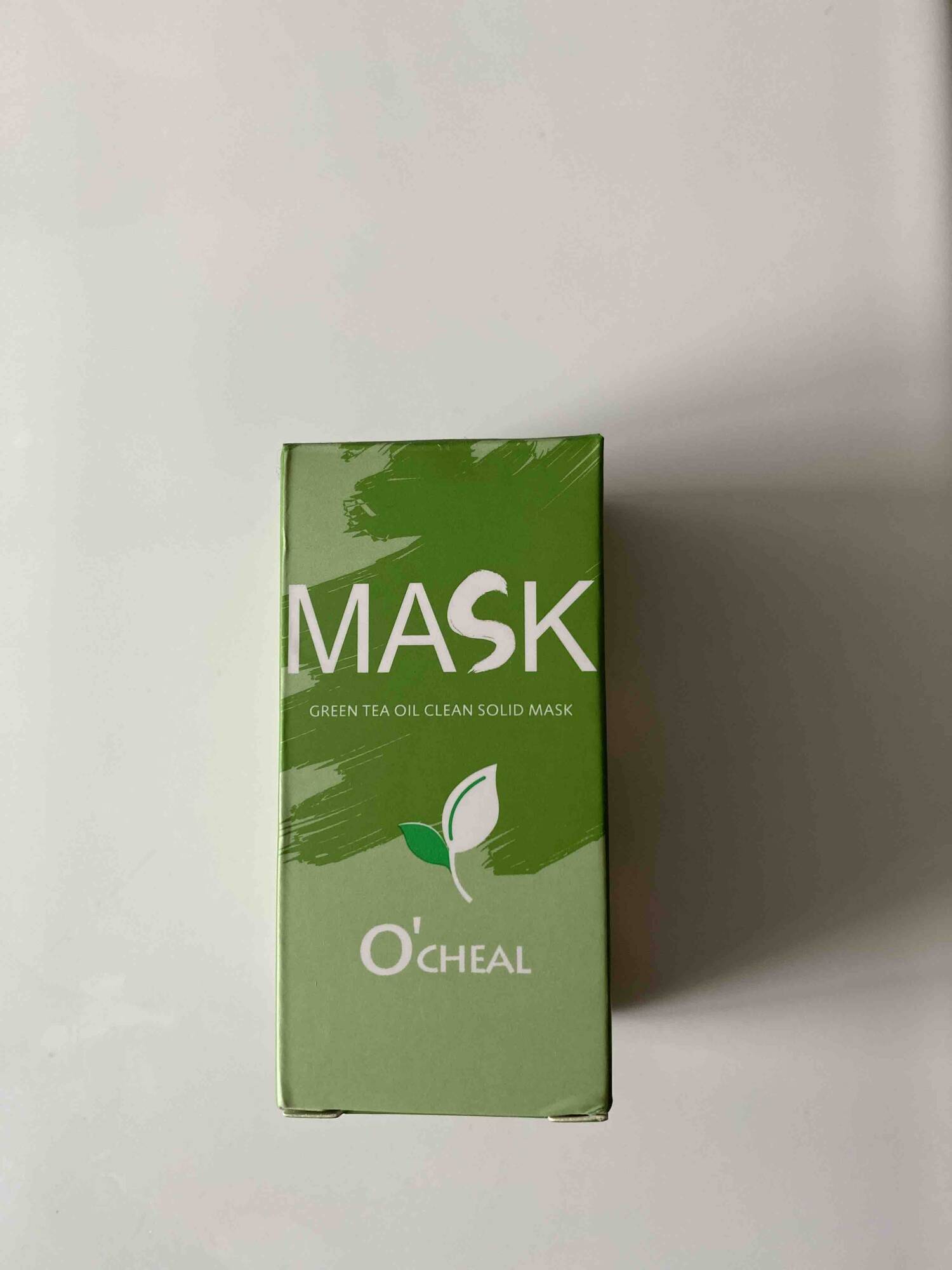 O'CHEAL - Green trea oil clean solid mask