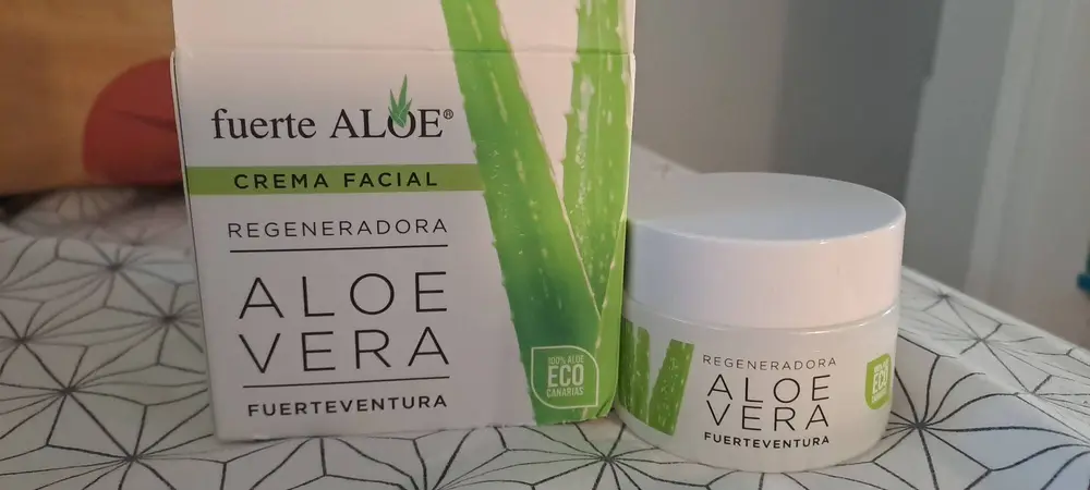 FUERTE ALOE - Creme facial regeneradora aloe vera