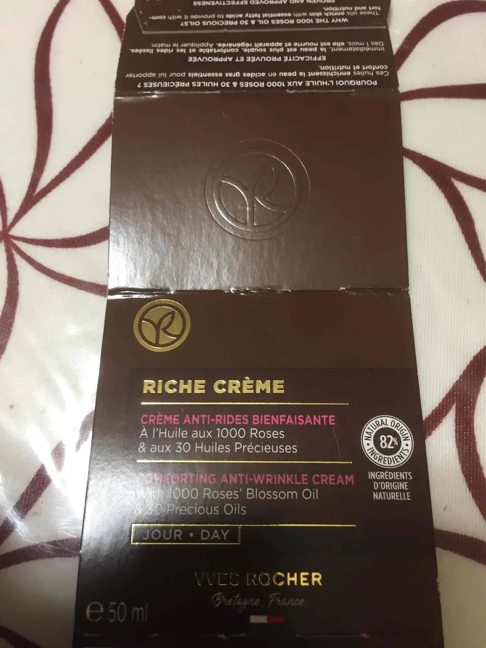YVES ROCHER - Riche creme anti rides