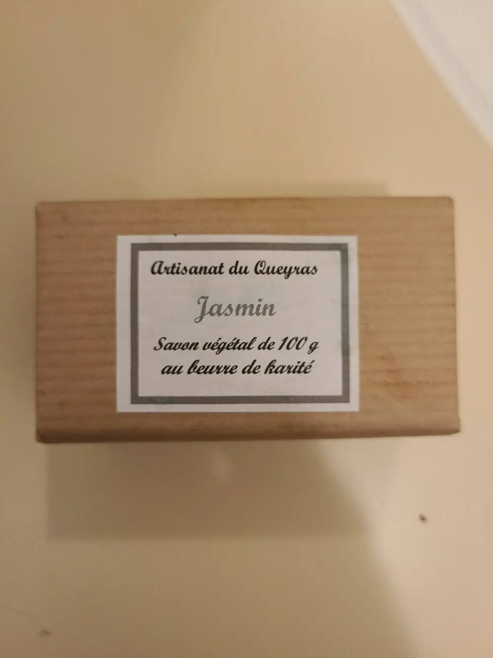 ARTISANAT DU QUEYRAS - Jasmin - Savon végétal au beurre de karité