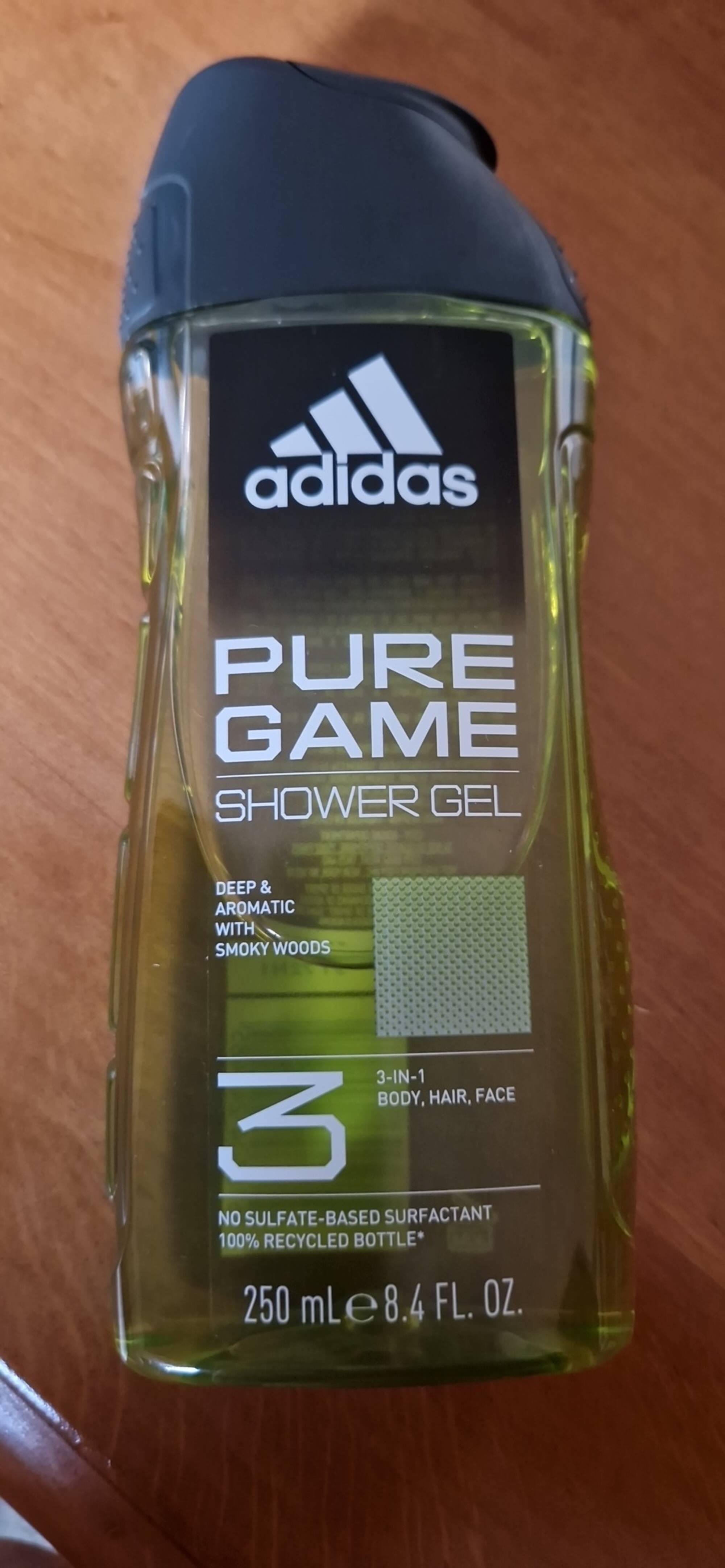 ADIDAS - Pure game - Shower gel 3-in-1