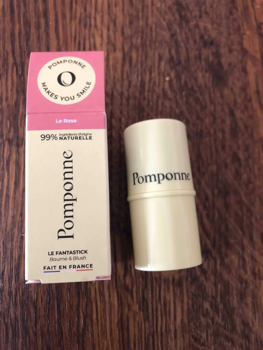 POMPONNE - Fantastick - Baume & blush le rose