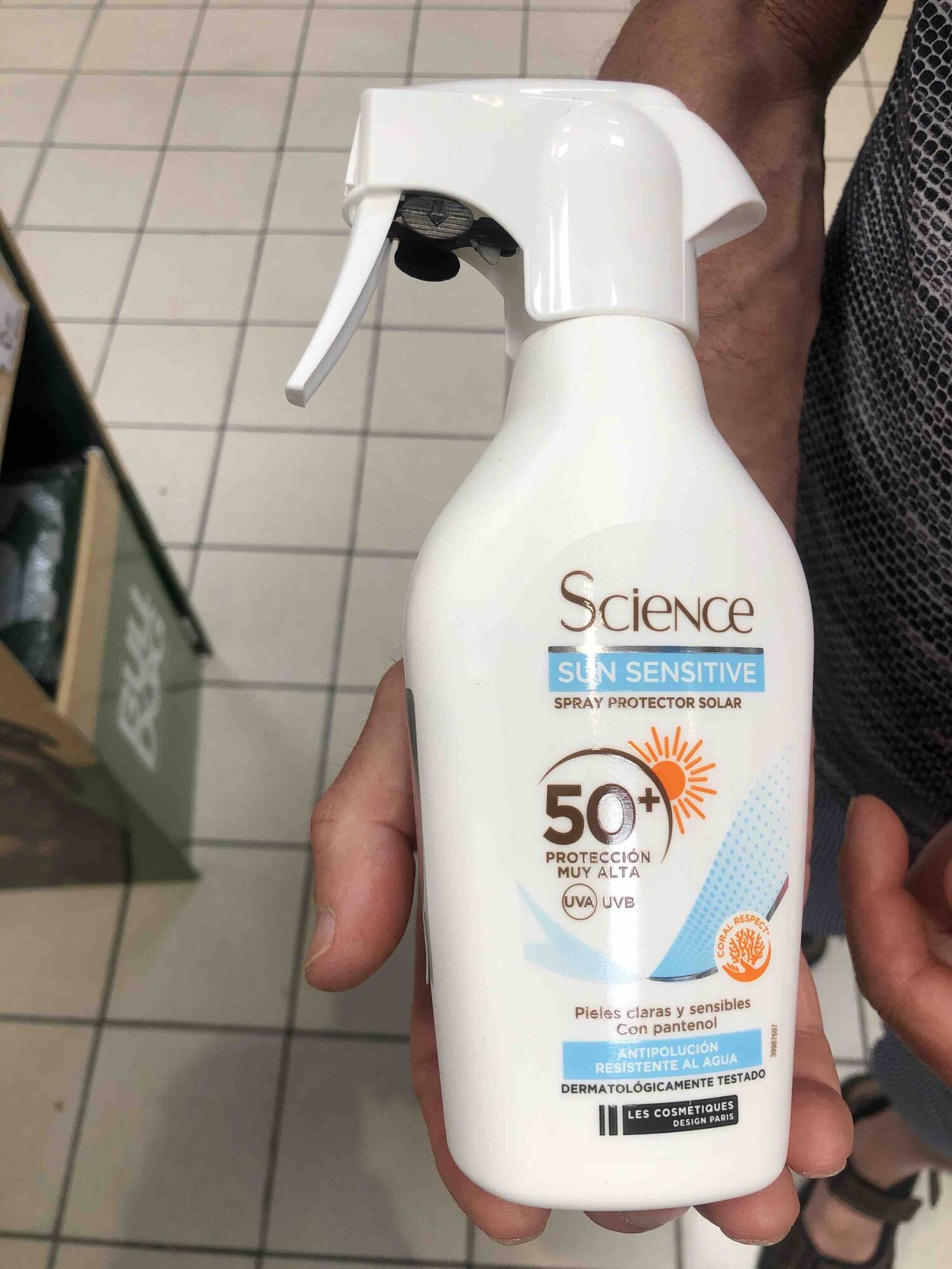 SCIENCE - Sun sensitive - Spray protector solar 50+