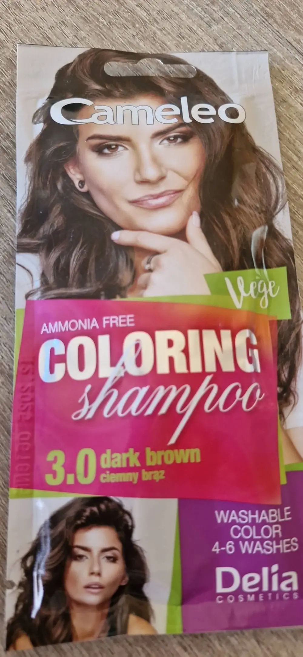 CAMELEO - Ammonia free coloring shampoo 3.0 dark brown