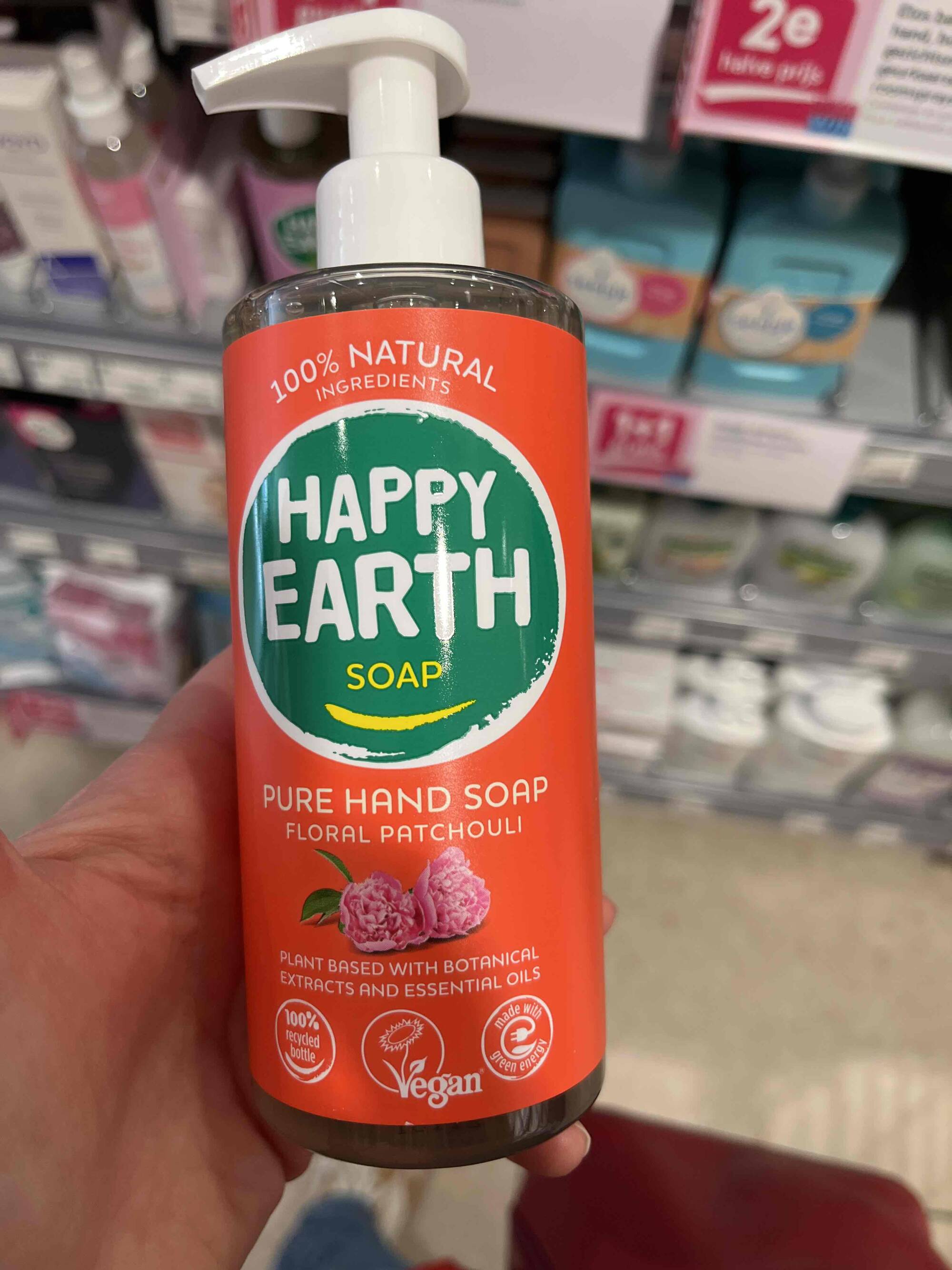 HAPPY EARTH - Soap floral patchouli