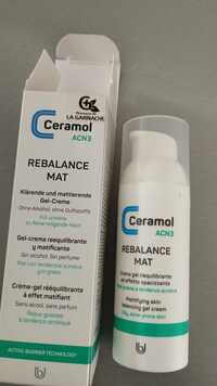 CERAMOL - Rebalance mat - Crème-gel rééquilibrante