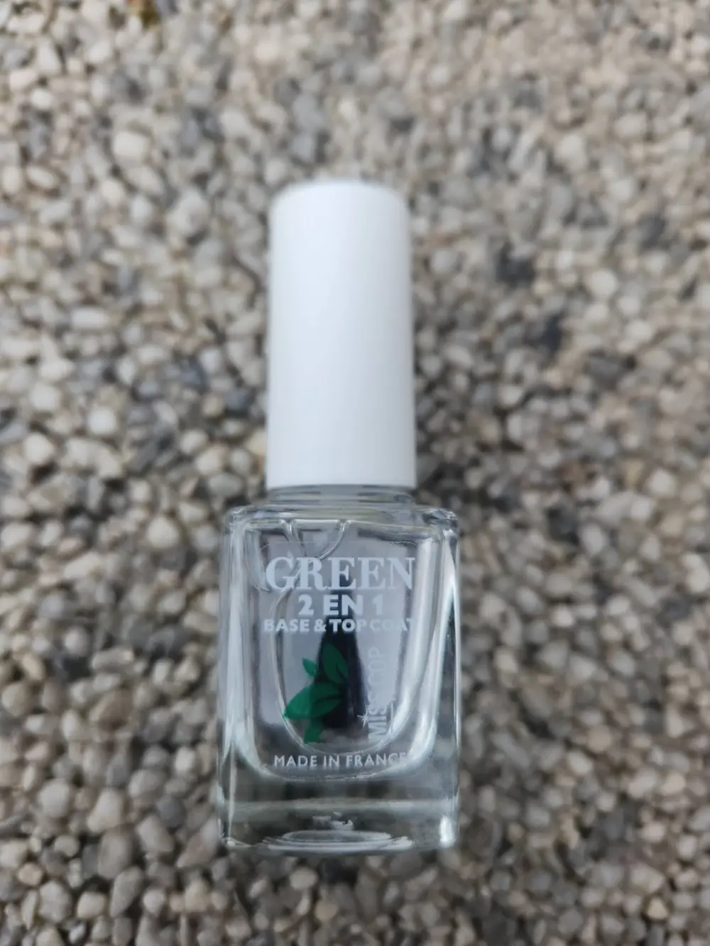 MISS COP - Vernis à ongles green 2 en 1 