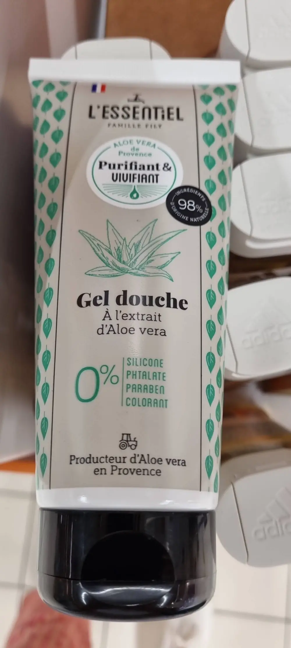 L'ESSENTIEL FAMILLE FILY - Gel douche à l'extrait d'Aloe vera