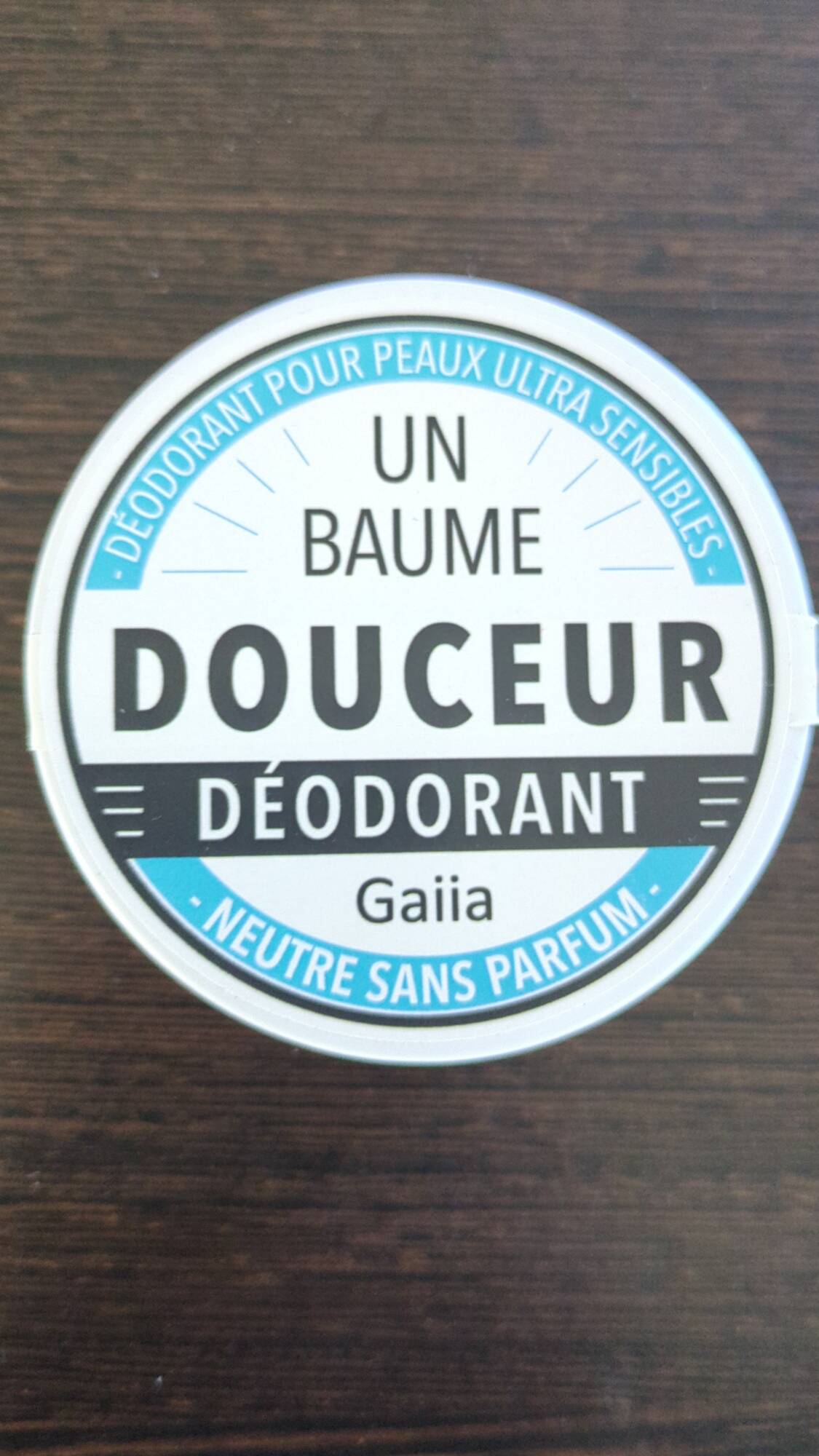 GAIIA - Baume douceur déodorant