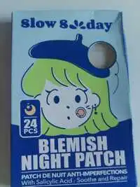 SLOW SUNDAY - Patch de nuit anti-imperfections 24 pcs