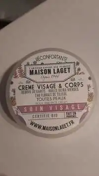 MAISON LAGET - Crème visage & corps
