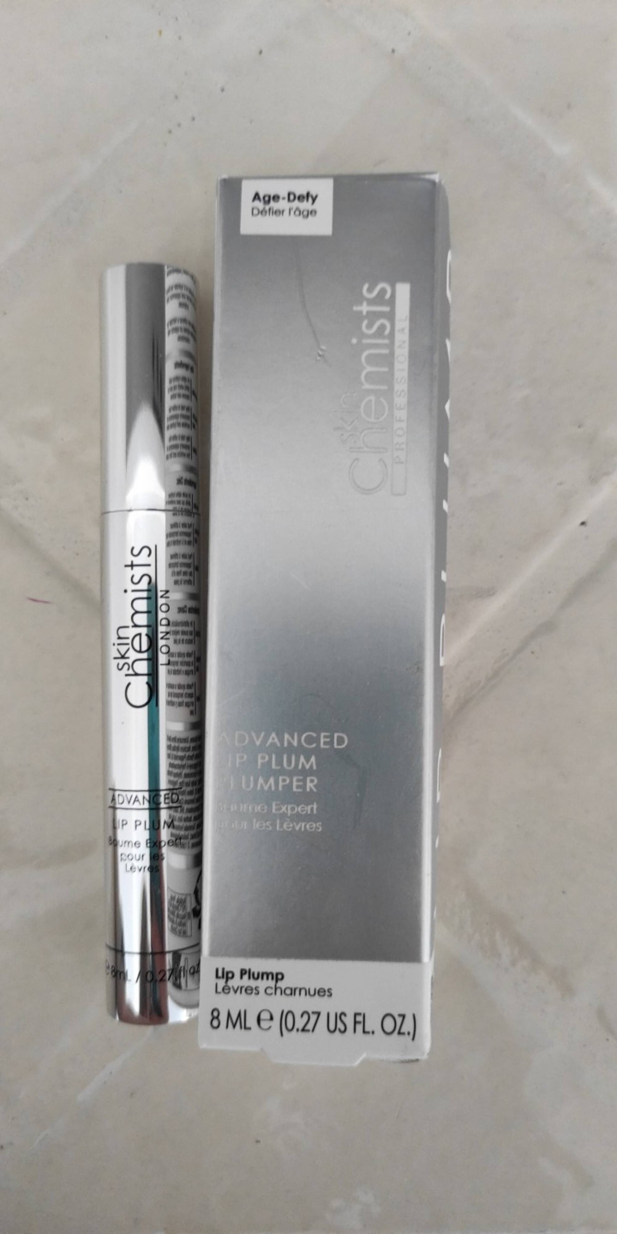 SKIN CHEMISTS - Advanced - Baume expert pour les lèvres