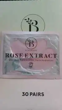 BLOOMORA - Rose extract - Eye mask set 30 pairs
