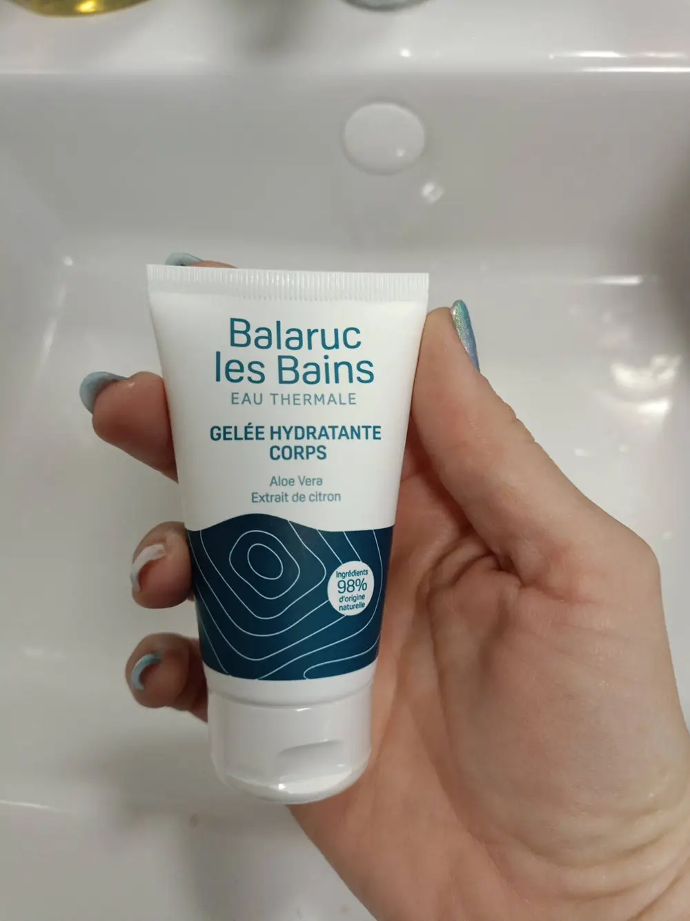 BALARUC-LES-BAINS - Gelée hydratante corps à l'eau thermale