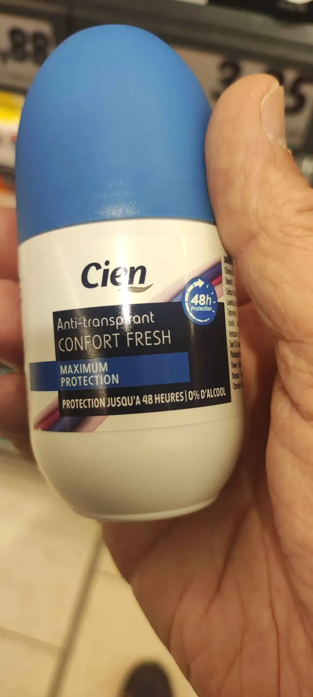 CIEN - Confort fresh - Anti-transpirant 48h