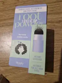 BLOSSITY FOR HAIR - Camouflages outgrowth and grey hair - Root powder touch up