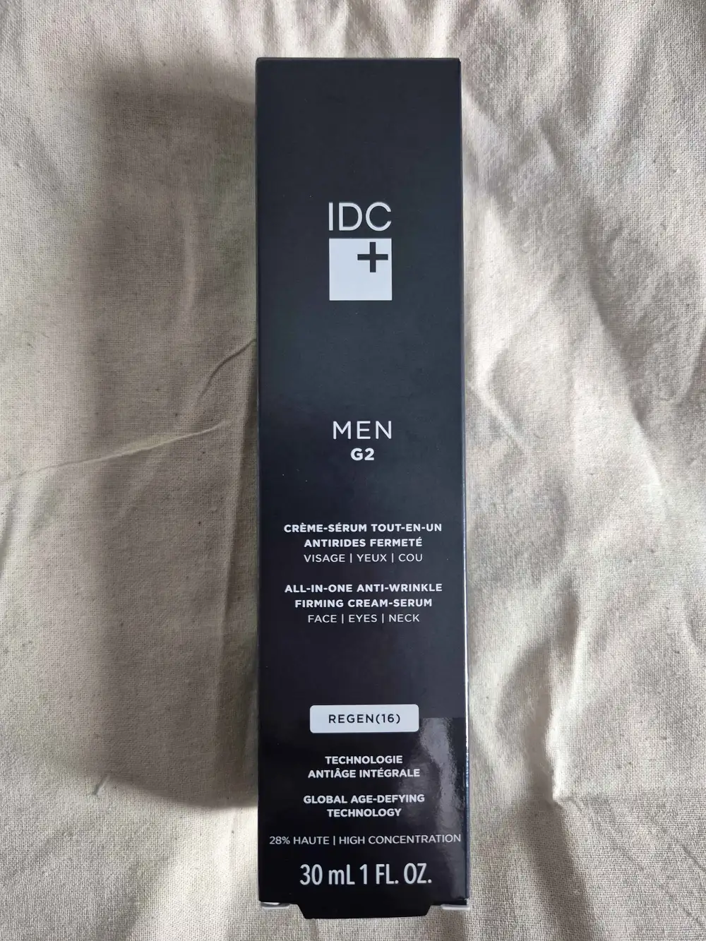 IDC - Men G2 - Crème-sérum tout-en-un