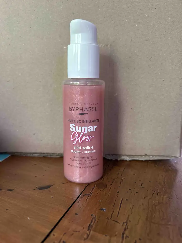 BYPHASSE - Sugar glow - Huile scintillante 