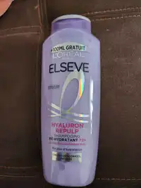 L'ORÉAL PARIS - Elseve hyaluron repulp - Shampooing ré-hydratant 72h
