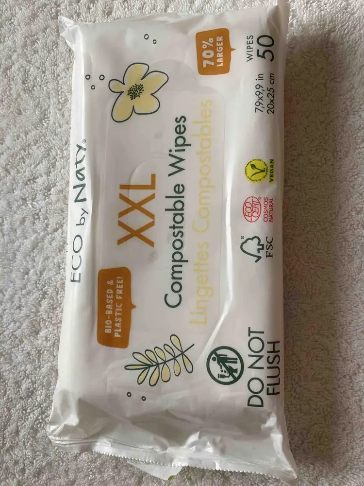 ECO BY NATY - Lingettes compostables