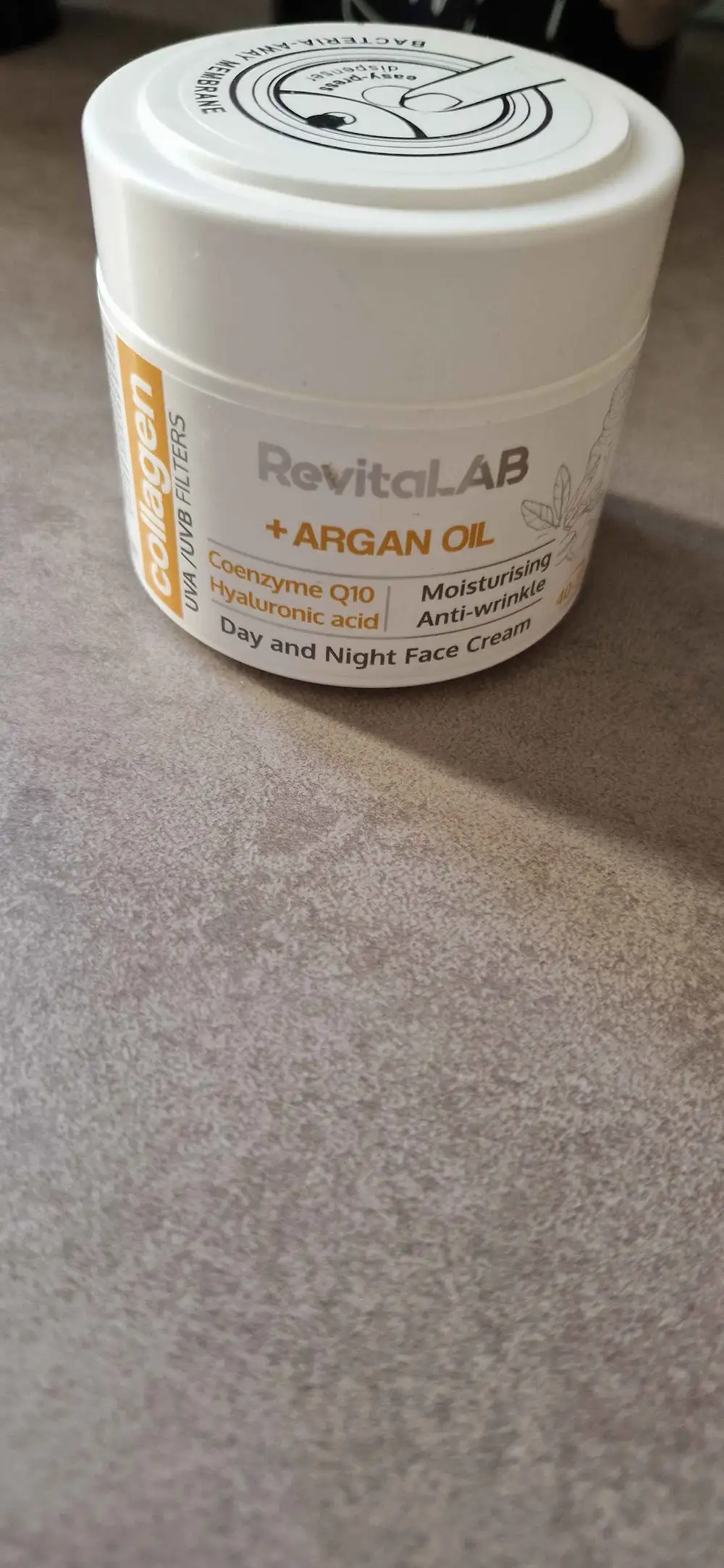 REVITALAB - Collagen +Argan oil - Day and night face cream
