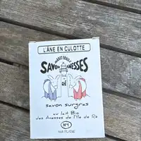 L’ÂNE EN CULOTTE - Savon surgras au lait bio des ânesses de l’île de Ré  