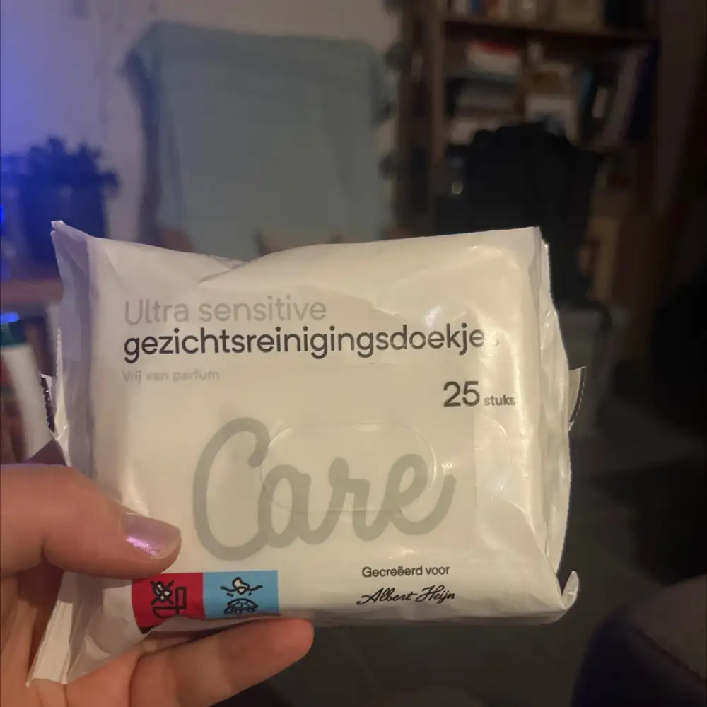 ALBERT HEIJN - Ultra sensitive gezichtsreinigingsdoekje