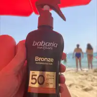 BARBARIA - Bronze fotoprotector - Sun protection oil spray spf50